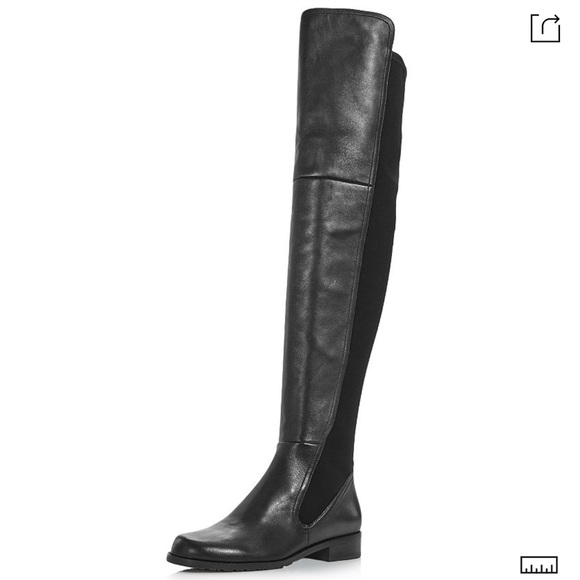 Stuart Weitzman Shoes - Stuart Weitzman Langdon Leather Over-the-Knee Boot